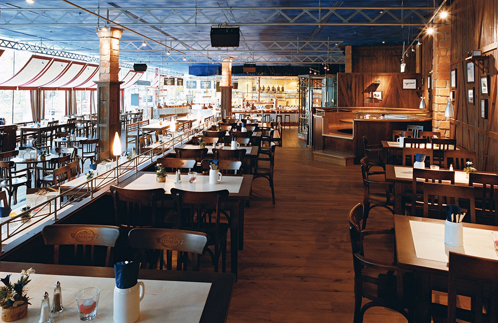 Gastronomie München - Airbräu Flughafen - Architekturbüro Spengler