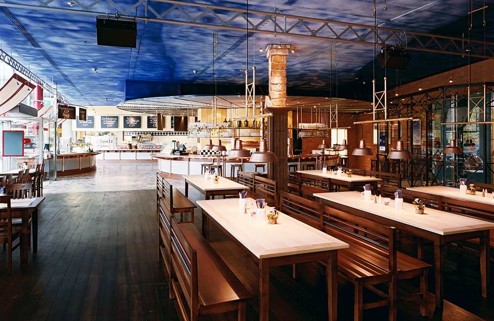 Gastronomie München - Airbräu Flughafen - Architekturbüro Spengler