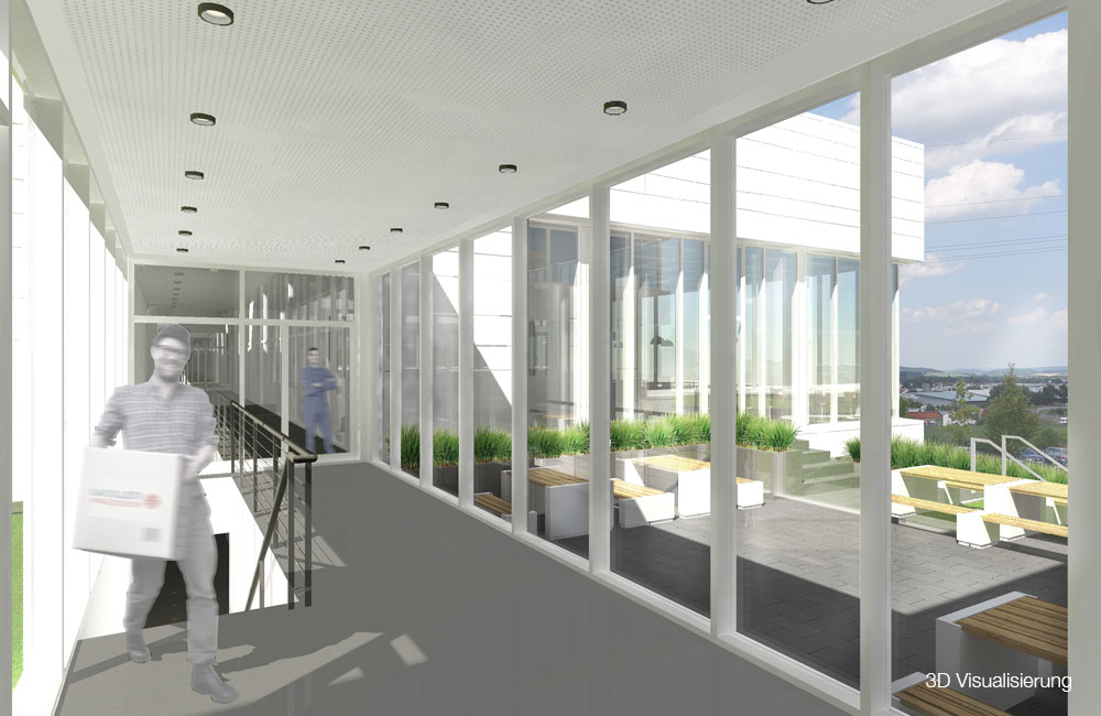 Industriebau München - Müller Präzision Neubau - Architekturbüro Spengler