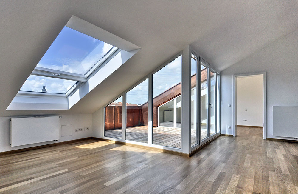 Wohnungsbau München - Dachgeschossausbau - Architekturbüro Spengler