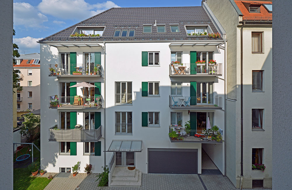Wohnungsbau München - Mehrfamilienhaus - Architekturbüro Spengler